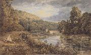 George Barret Jun Cliveden Woods (mk47) painting